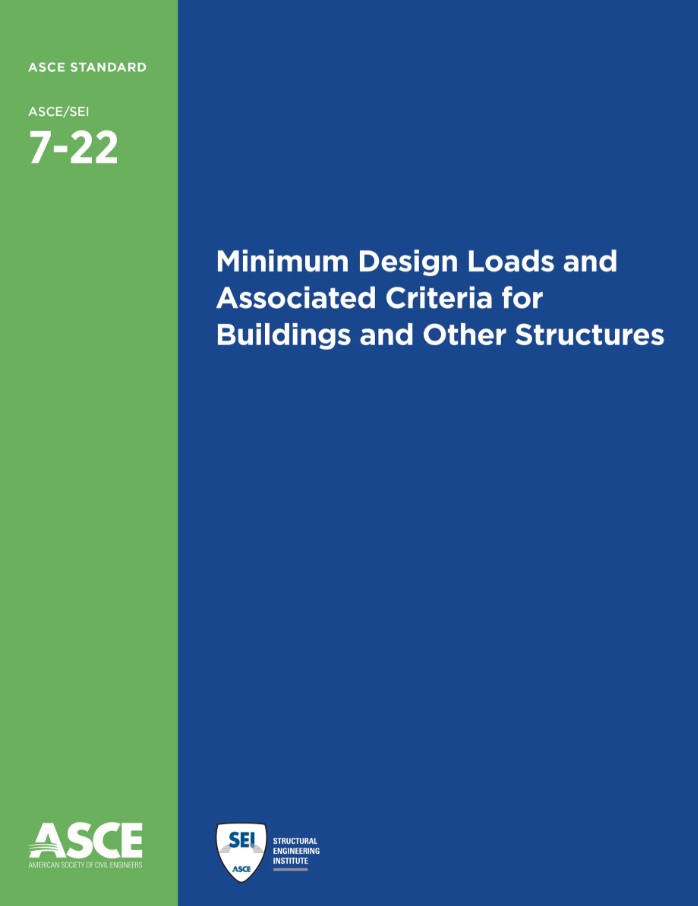ASCE/SEI 7-22 — Minimum Design Loads & Associated Criteria logo
